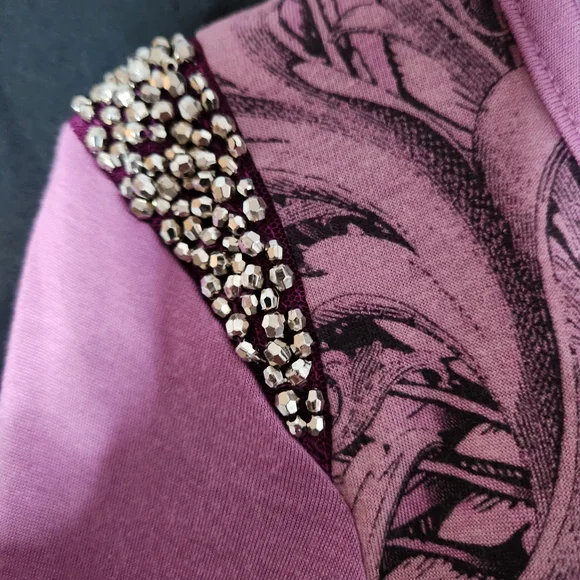 Harley-Davidson Women's Lavender Graphic Blouse - Picture 3 of 5